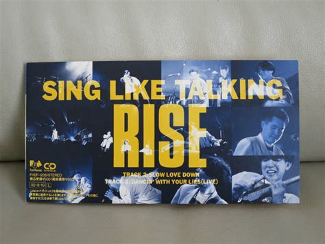 Yahooオークション Sing Like Talking Rise シングライクトーキン