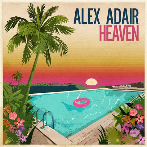 Car Tula Frontal De Alex Adair Heaven Cd Single Portada