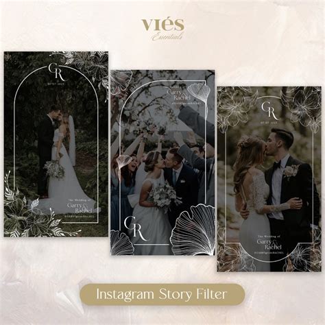 Jual Filter Instagram IG Story Wedding Event Pernikahan Jasa Design