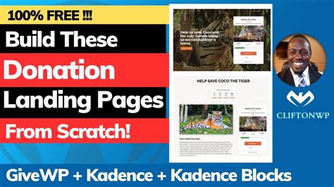 Create A Landing Page To Accept Donations On Your Wordpress Website