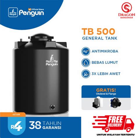 Jual Penguin Tangki Toren Tandon Air TB 500 5000 Liter Hijau