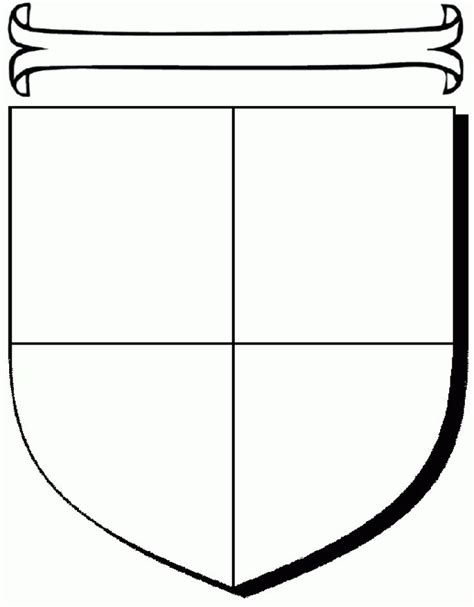 Blank Coat Of Arms Template Printable - Printableblank.net