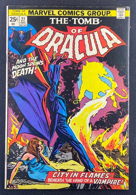 Tomb Of Dracula Fn Gil Kane Gene Colan