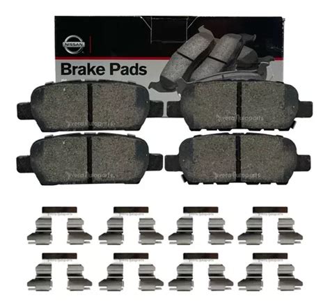 Kit Balatas Herrajes Originales Nissan Traseras Sentra Env O Gratis