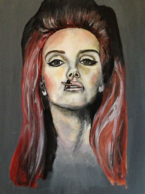 Lana Del Rey Art Print Painting Print Interview Magazine - Etsy