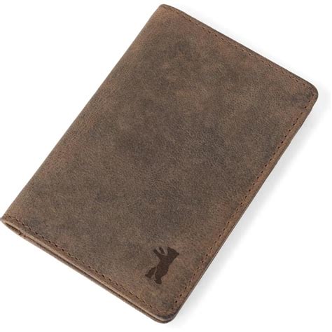 Berliner Bags Vintage Leather Card Holder Porto With Rfid Protection