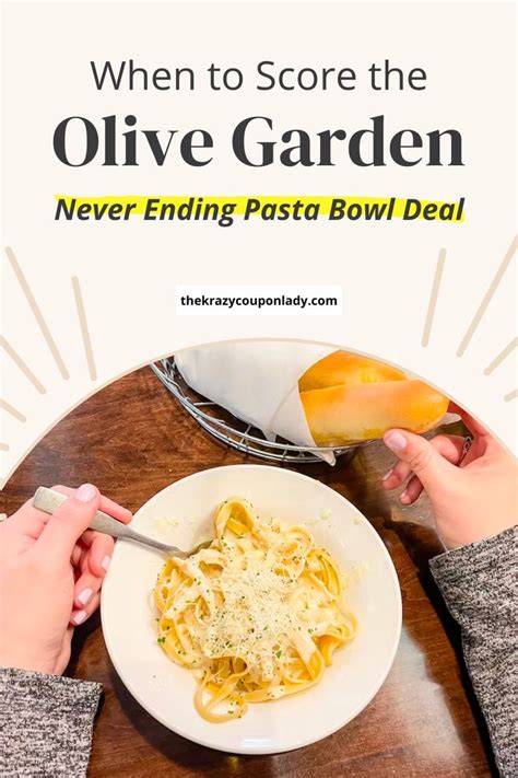 Olive Gardens Amazing Never Ending Pasta Bowl Returns In 2022