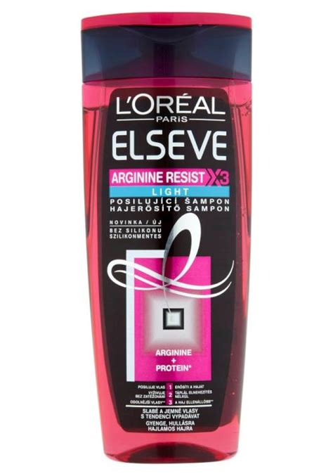 Šampon pro slabé vlasy Loréal Elseve Arginine Resist X3 Light 250 ml