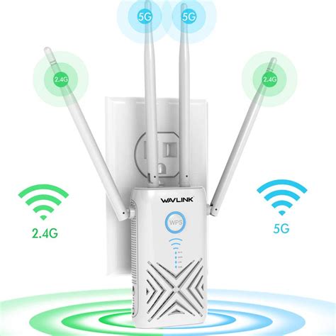 Wavlink Wifi Rang Extender Aerial X Ac1200 Dual Band Wireless Apwifi