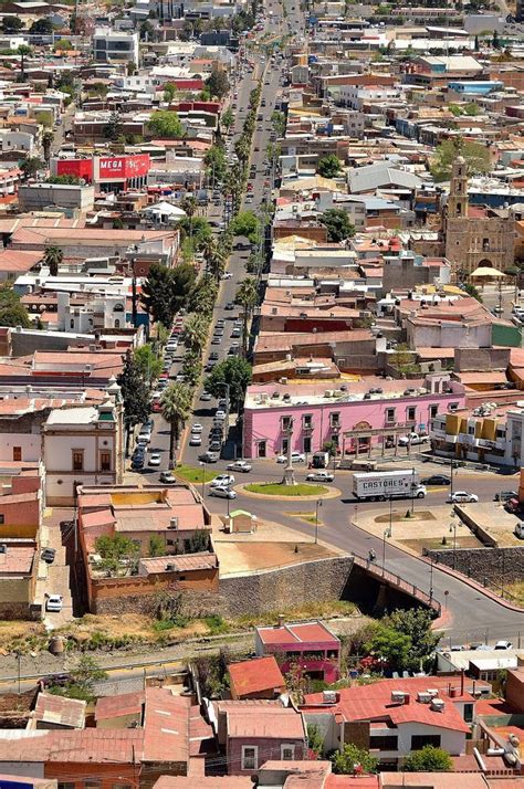 View Over Hidalgo Del Parral One Of The Remotest Towns In The Country