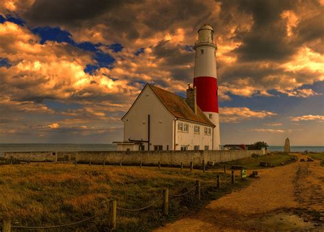 Portland Bill Portland Bill Lighthouse Dorset England Portland Bill