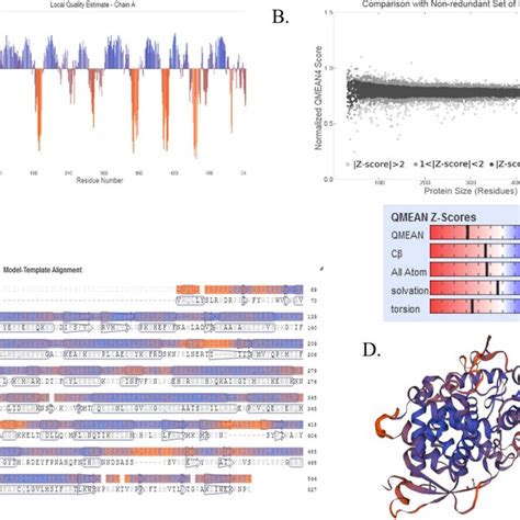 Protein Structure Homology Modelling Of Gberg Generated Using