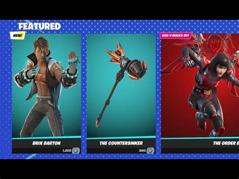 Fortnite Item Shop Walkthrough Youtube