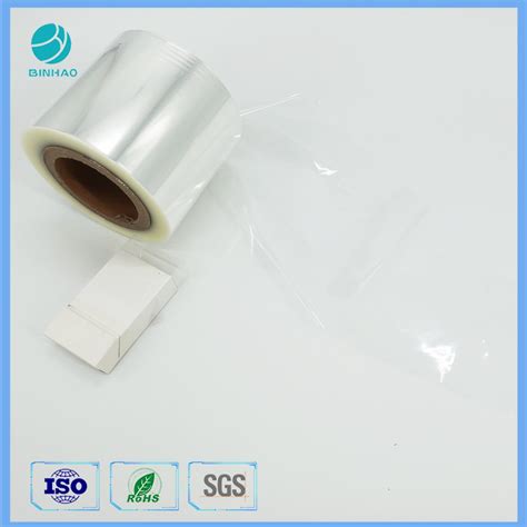 Clean Tobacco Pvc Packing Film Naked Wrapping For Cigarette Package