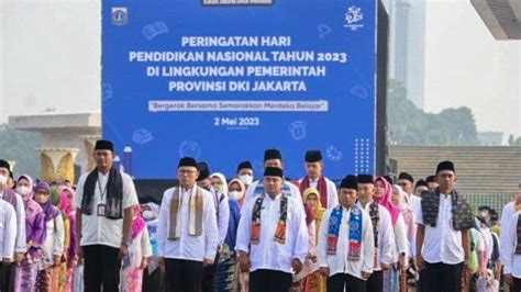 Hardiknas Pj Gubernur DKI Heru Budi Harap Semua Anak Jakarta Bisa