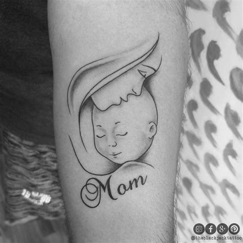 Mom And Son Tattoo Happymothersday Theblackjacktattoo Jigneshnagvadiya Ourvadodara