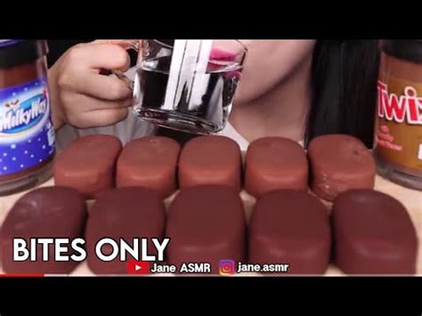 Bites Only Asmr Twix Milkyway Dark Chocolate Milk Chocolate Ice