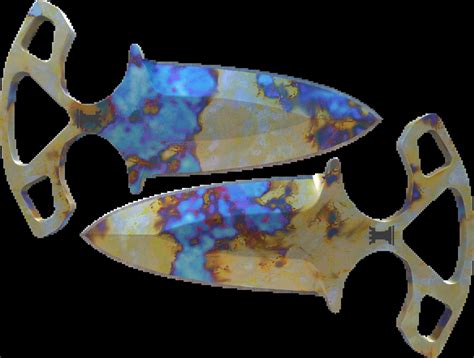 Shadow Daggers Case Hardened Minimal Wear CS2 Skins Find And