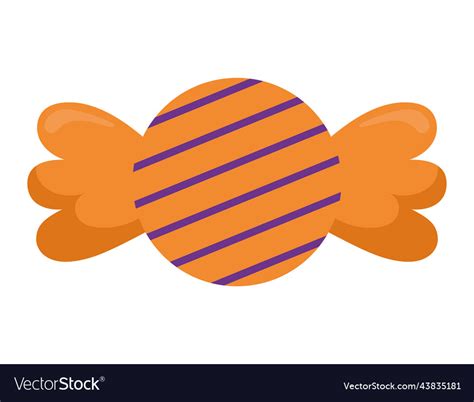 Halloween candy Royalty Free Vector Image - VectorStock