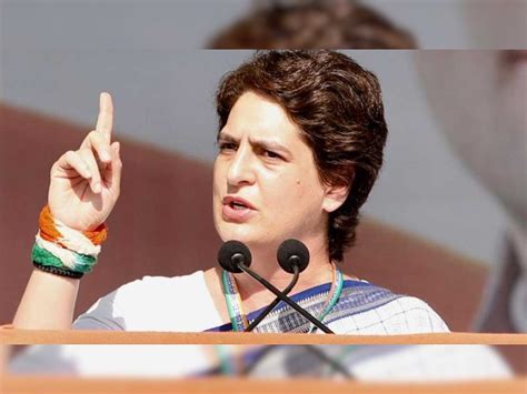 Priyanka Gandhi Vadra Public Rally In Cm Yogi Adityanath Stronghold