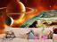 Universe Planet Space Full Wall Mural Print Decal Wallpaper Home Deco