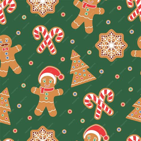 Premium Vector Christmas Seamless Pattern