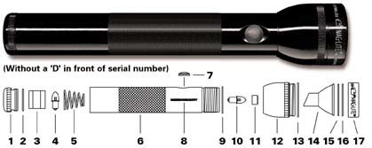 Maglite Ml Led Rechargeable Flashlight Schematic Diagram Maglite