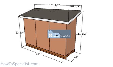 4×12 Lean To Shed Plans—dimensions Howtospecialist How To Build