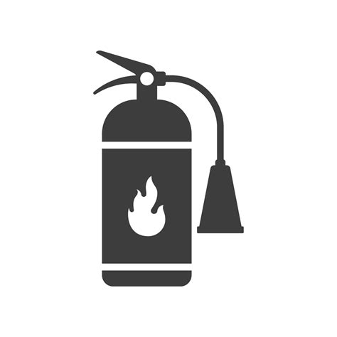 Fire Extinguisher Icon Isolated Vector Art At Vecteezy