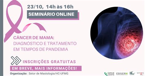 Câncer de mama diagnóstico e tratamento em tempos de pandemia Sympla