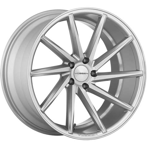 Vossen CVT 22x10 5 30 Silver CVT 2M34 R Custom Offsets