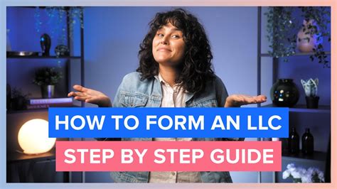 How To Form An Llc Step By Step Guide Youtube