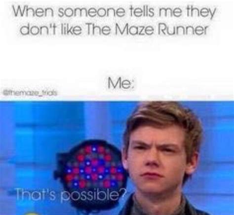 The Maze Runner Maze Runner Thomas Newt Thomas Maze Runner Funny