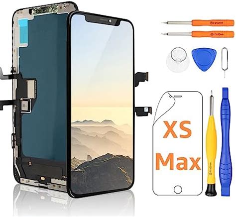 Yodoit Display F R Phone Xs Max Lcd Bildschirm Vormontiert Komplett