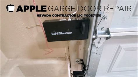 Liftmaster 8500w Jackshaft Installation Garage Door Opener Installation Las Vegas Youtube