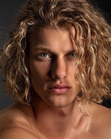 Pin By Emma Zeigler On Hidden Characters Curly Hair Men Blonde Hair