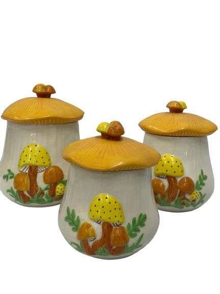Arnels Mushroom Canister Set Resettled Life