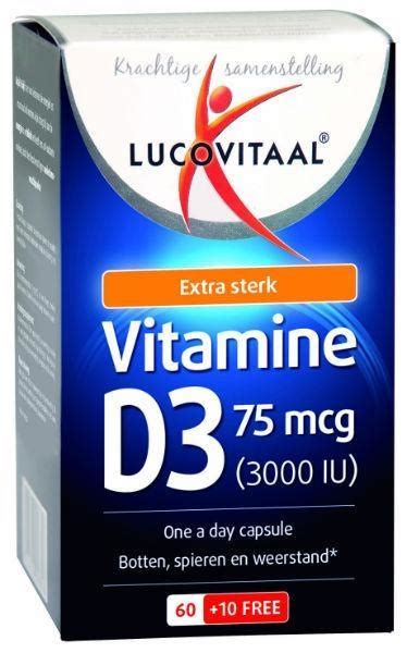 Lucovitaal Vitamine D Mcg Caps Vitadvice Bv