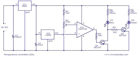 Temperature Controlled Ac Fan Circuit Diagram - Circuit Diagram