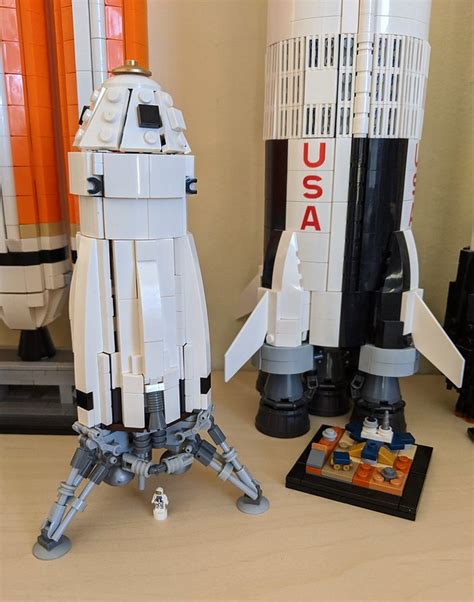 Lego Moc Mav From The Martian Saturn V Scale By Smazmats