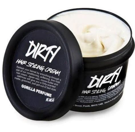 LUSH ‘Dirty’ Hair Styling Cream - Review Female Daily