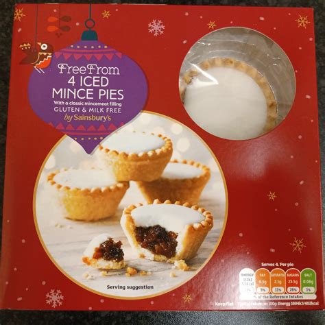 Sainsburys Free From Iced Mince Pies Reviews Abillion