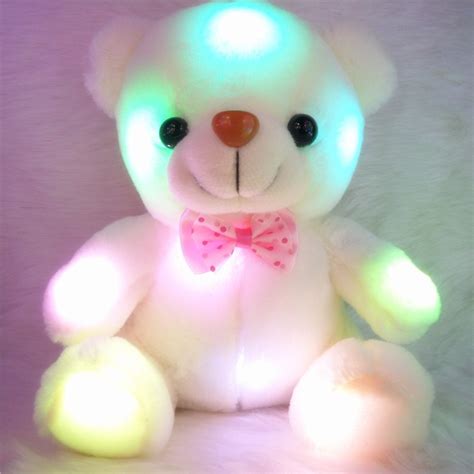 Ours En Peluche Lumineux Doudou Et Peluche La Feerie Des Doudous