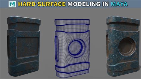 Autodesk Maya Hard Surface Modeling Practice 19 Youtube