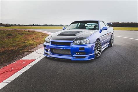 Nissan Skyline R34 Blast Driving Experience 8 Laps Trackdays Co Uk