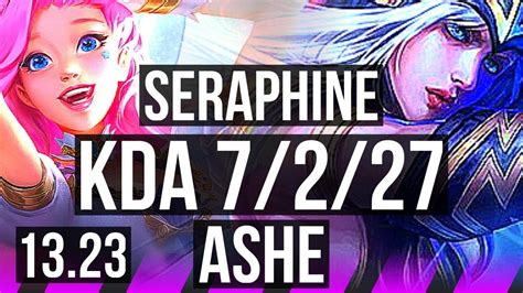 Seraphine Ezreal Vs Ashe Ziggs Sup M Mastery