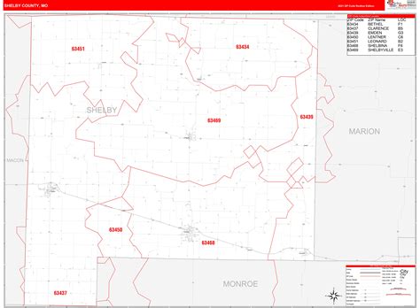 Zip Code Map Shelby County United States Map