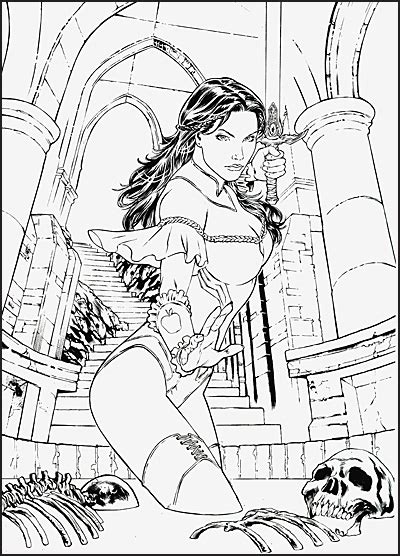 Grimm Fairy Tales Adult Coloring Pages Coloring Pages