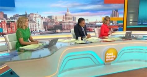 Itv Good Morning Britain Viewers Spot Amateurish Error As Show Airs