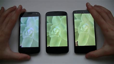 LG Nexus 5 Vs LG Nexus 4 Vs Galaxy Nexus Ita Da EsperienzaMobile YouTube